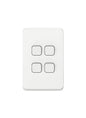 Clipsal Iconic Range - Light Switches + Power Points (GPO) + More - Vivid White