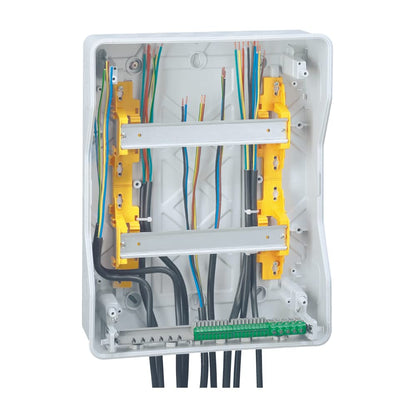 Legrand Plexo 601974 Weatherproof Distribution Enclosure 4 Pole IP65 IK09