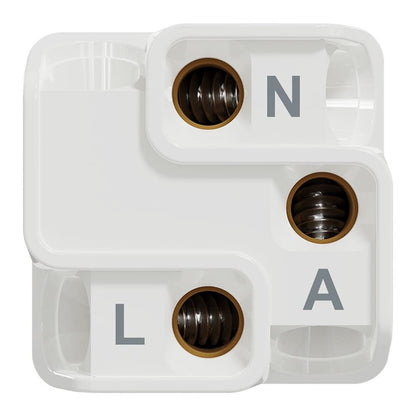 Clipsal 41E2PBSWMZ-VW Iconic Wiser Zigbee Connected Smart Switch 2AX 240V Vivid White