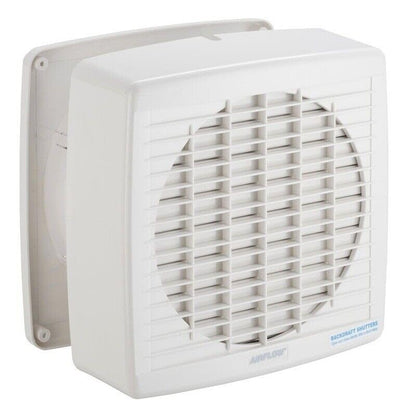 Clipsal 7106A Airflow Performance 190mm wall mount axial exhaust fan, white