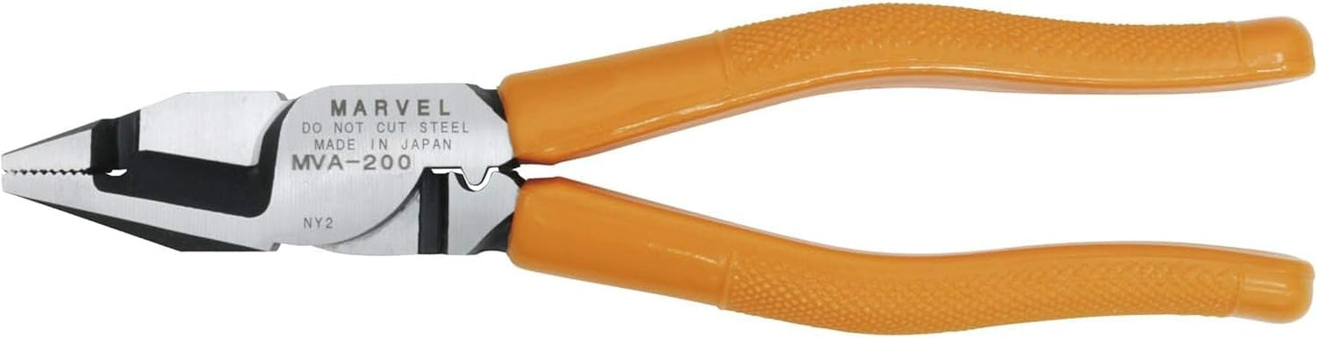 Marvel MVA200 VA Pliers - Made In Japan  - MVA-200 Crosscut Linesman Pliers