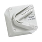 Clipsal WHA120RG Weathershield 1 Gang 1 Pole Hoseproof Surface Switch 20A 250V Resistant Grey