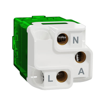 Clipsal 41E2PBSWMZ-VW Iconic Wiser Zigbee Connected Smart Switch 2AX 240V Vivid White