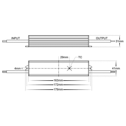 Havit HV9653 Weatherproof LED Driver 12V 60W Outdoor IP66