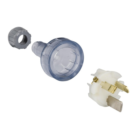 Clipsal 439S15-TR 3 Pin Plug Top 15A 250V Transparent
