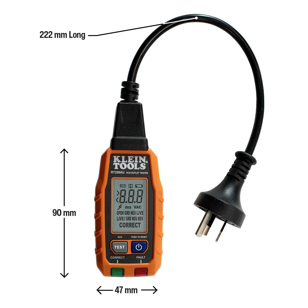 Klein Tools A-RT250AU socket tester