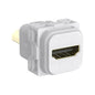 Clipsal 40HDMIS-TN Iconic HDMI 1.4 Female Straight Adaptor Mechanism