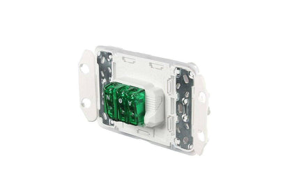 Clipsal 3015/15VW Iconic Single Switch Socket Outlet 15A Vivid White