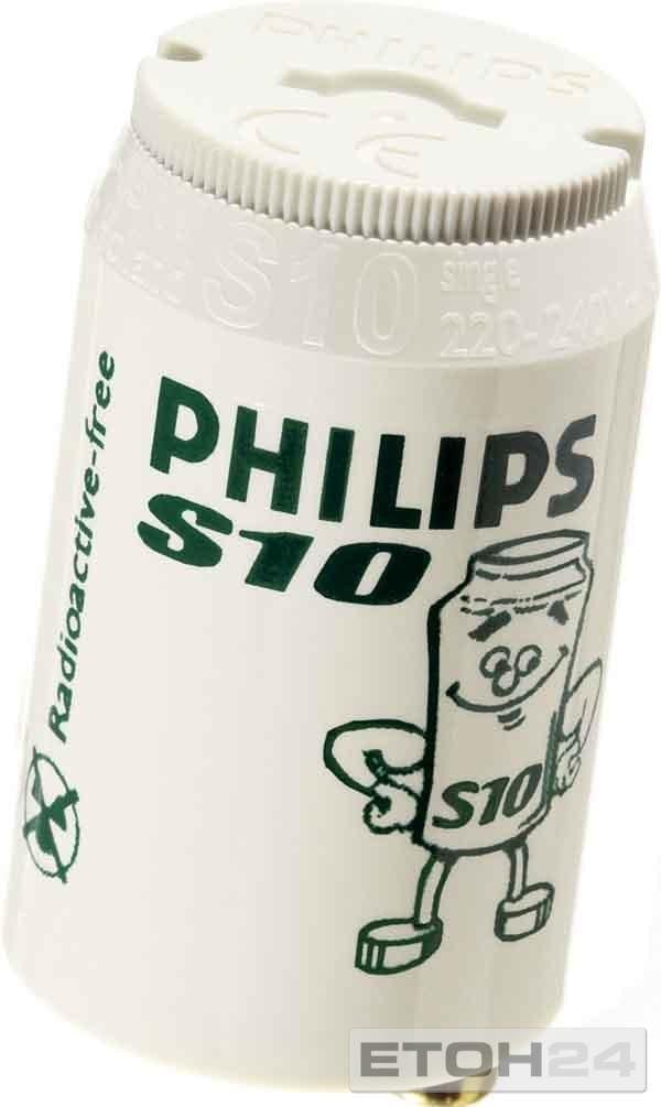 Philips S10 Fluorescent Starter 4-65W - Box of 25