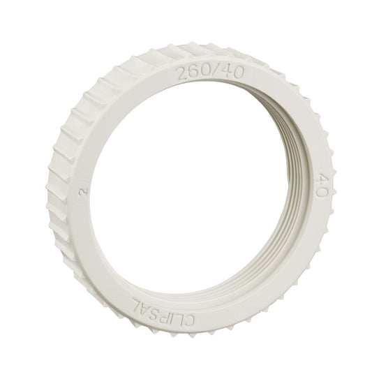 Clipsal 260/40 PVC Conduit Screwed Lock Ring 40mm Grey