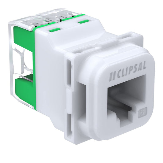 Clipsal 40RJ45SMA6C-TN Iconic Cat6 RJ45 Data Socket Mechanism