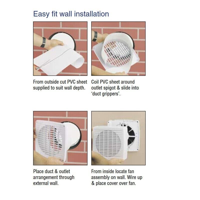 Clipsal 7107A Airflow Performance exhaust fan - image 3