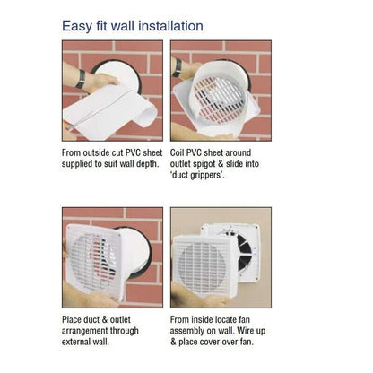Clipsal 7107A Airflow Performance exhaust fan - image 3