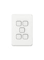Clipsal Iconic Range - Light Switches + Power Points (GPO) + More - Vivid White