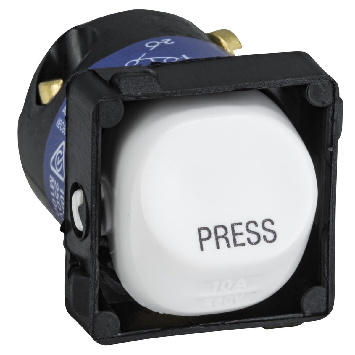 Clipsal 30MBPR-WE 30 Series Bell Press Return Switch Mechanism 10A White
