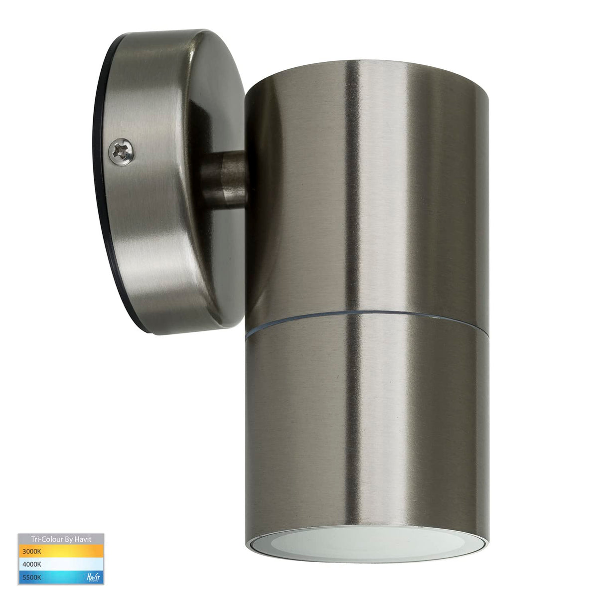Havit HV1172T Fortis Fixed Wall Pillar Light 5W Tri-Colour 304 Stainless Steel