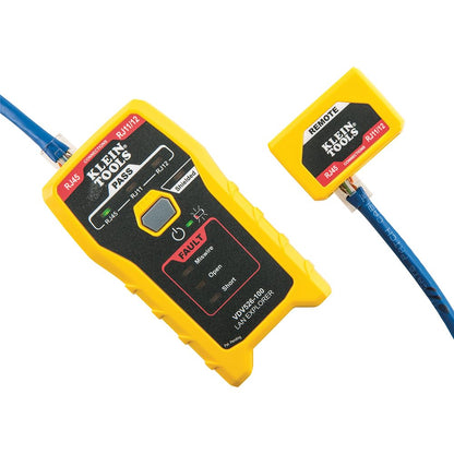 Klein Tools VDV526-100 Compact Cable Tester Starter Kit RJ11 RJ12 RJ45 with Remote