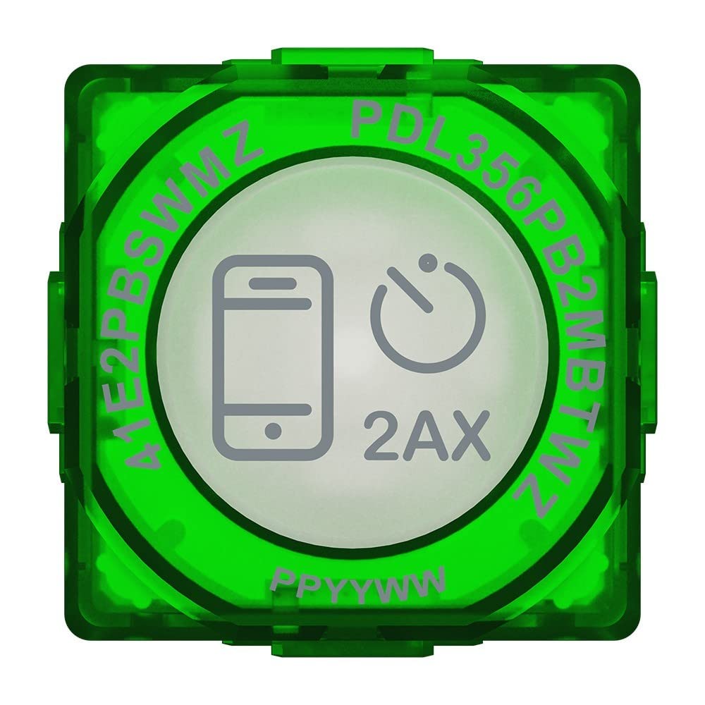 Clipsal 41E2PBSWMZ-VW Iconic Wiser Zigbee Connected Smart Switch 2AX 240V Vivid White