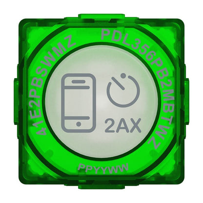 Clipsal 41E2PBSWMZ-VW Iconic Wiser Zigbee Connected Smart Switch 2AX 240V Vivid White