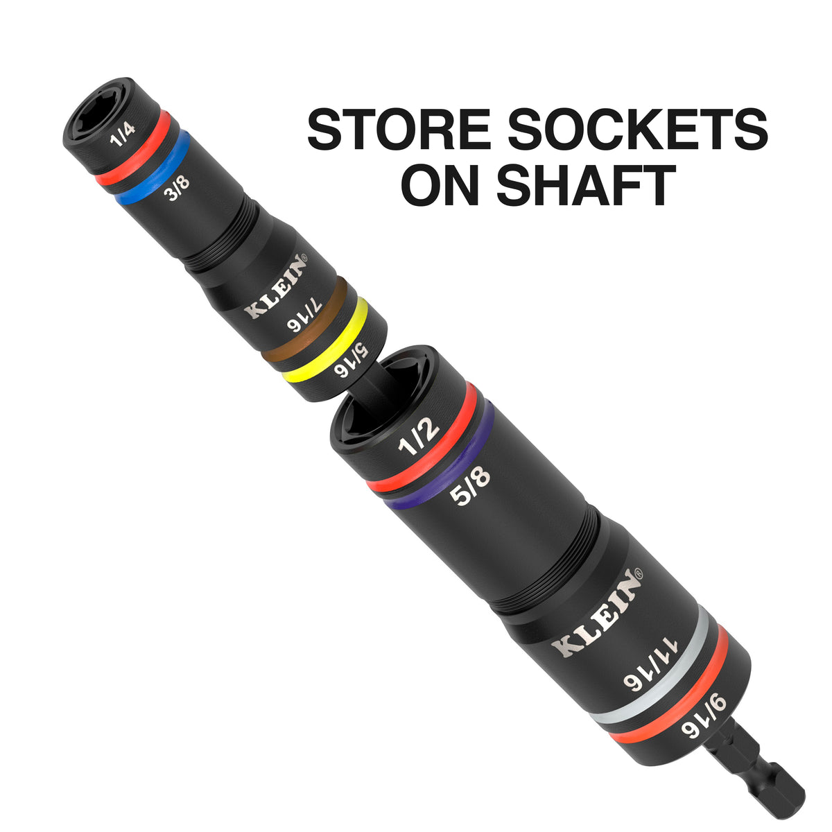 Klein 654QS deep-well impact sockets