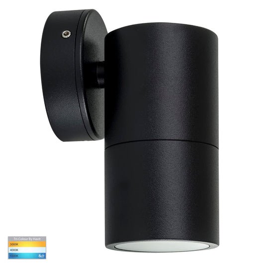 Havit HV1127GU10T Tivah Fixed Wall Pillar Light 5W GU10 Tri-Colour Black