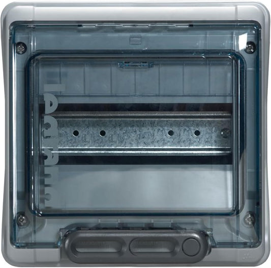 Legrand Plexo 601978 Weatherproof Distribution Enclosure 8 Module IP65 IK09