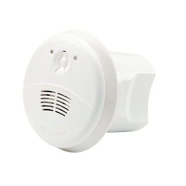 Clipsal 755PFM4 photoelectric smoke alarm, flush mount, 240V with 9V battery backup