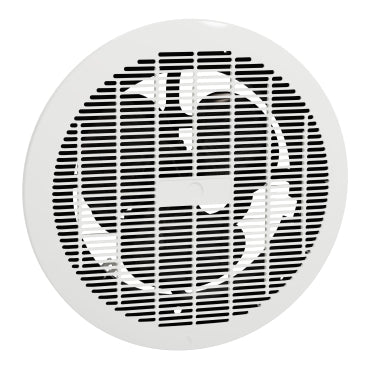 Clipsal CE200N Airflow 200mm ceiling exhaust fan, 30W 240V, white