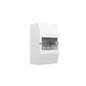 Clipsal 4CC4 surface mount switchboard enclosure, 4 module, plastic, white, IP20