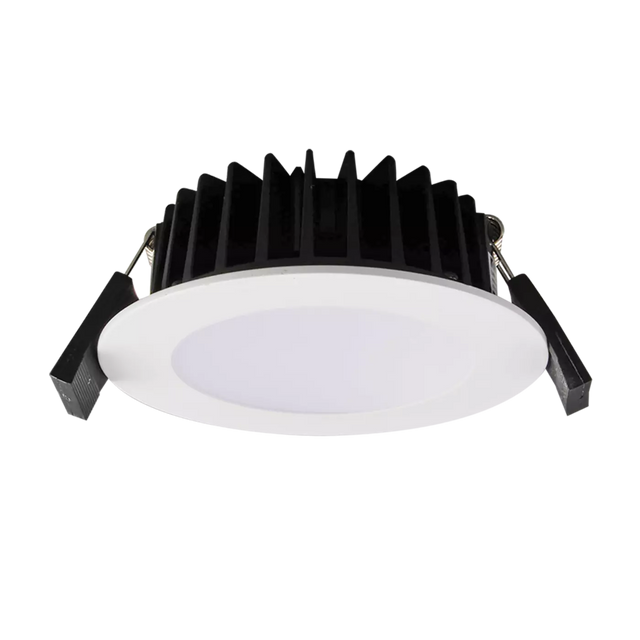 SAL Ecogem S9041TC/WH 10W LED downlight kit, tri-colour, dimmable, 92mm cut out, white
