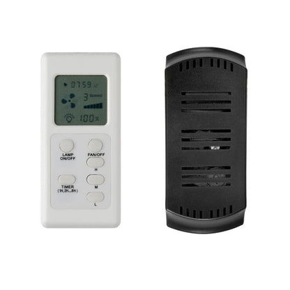 Mercator FRM97 LCD Remote Control Kit for AC Ceiling Fans with Light & Timer