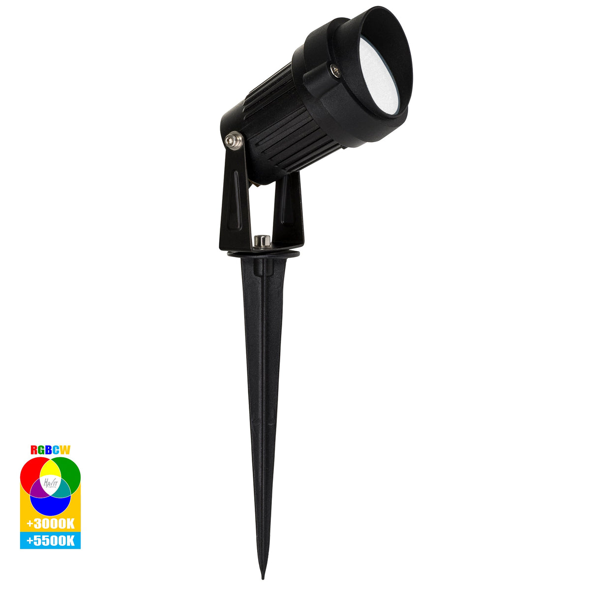 Havit Spitze black garden spike spotlight