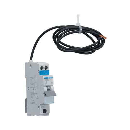 Hager ADC925T 25A 6kA single pole RCBO