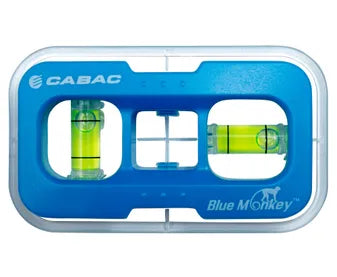 Cabac Blue Monkey Plug Point Level Stencil - Monkey