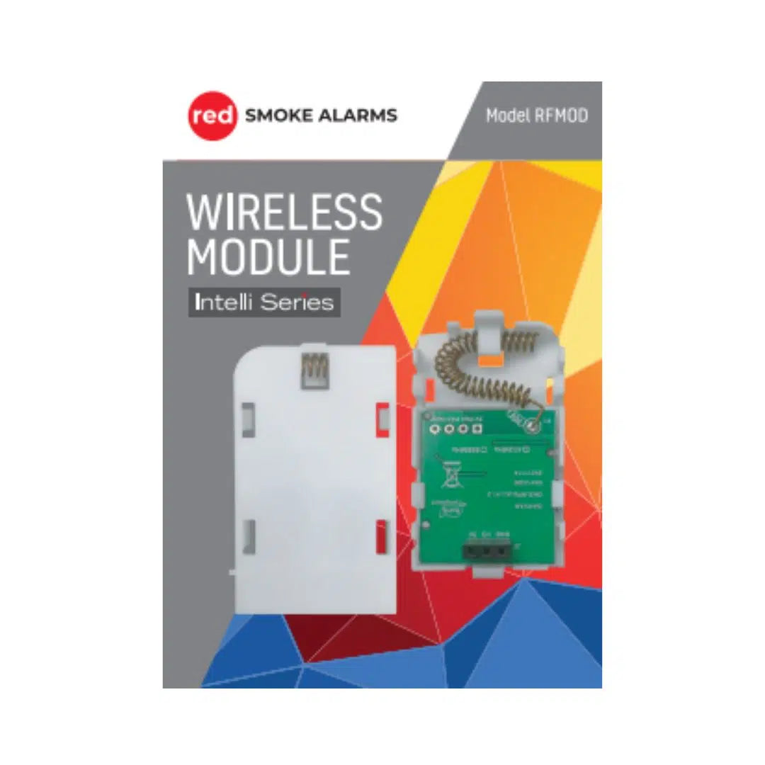 Red Smoke Alarms RFMOD wireless RF module