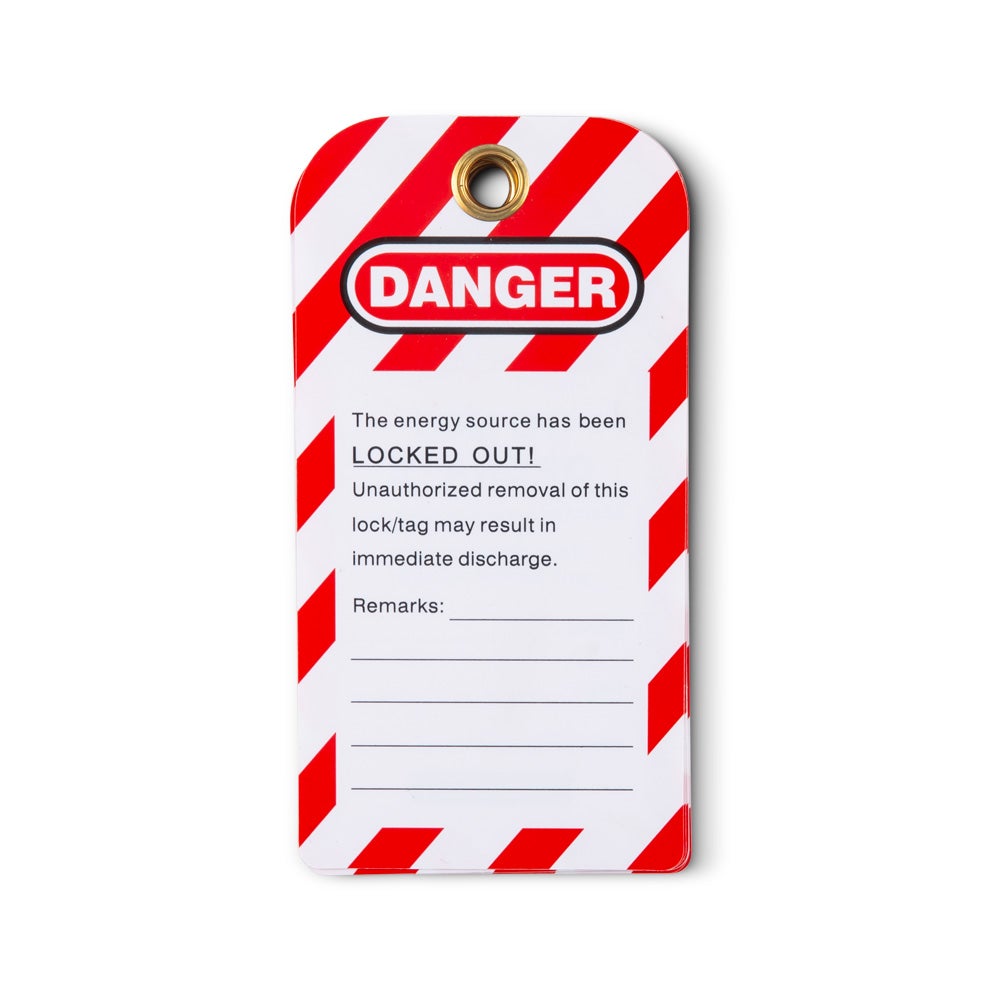 Lockout tags