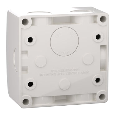 Clipsal WS226RG Weatherproof Single Surface Switch Resistant Grey