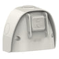Clipsal WSC227GY Weatherproof Horse Shoe Single Socket Outlet 10A 250V Grey