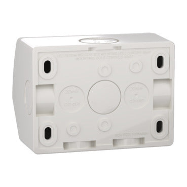 Clipsal WSC227/2XRG weatherproof twin socket - image 2