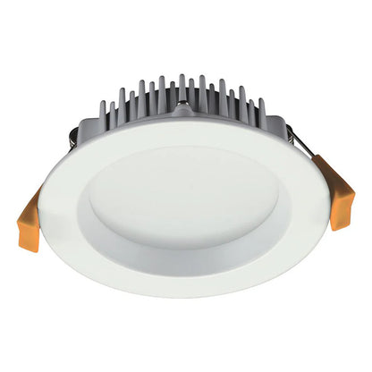 Domus Deco Trio DOM20420 13W LED downlight, tri-colour, dimmable, IP44, white