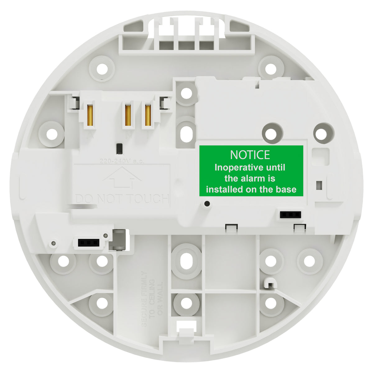 Clipsal 755RB5 relay base front