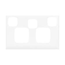 HPM Excel WHITE COVER PLATES - Light Switche's and GPO Cover Plates - Matt White