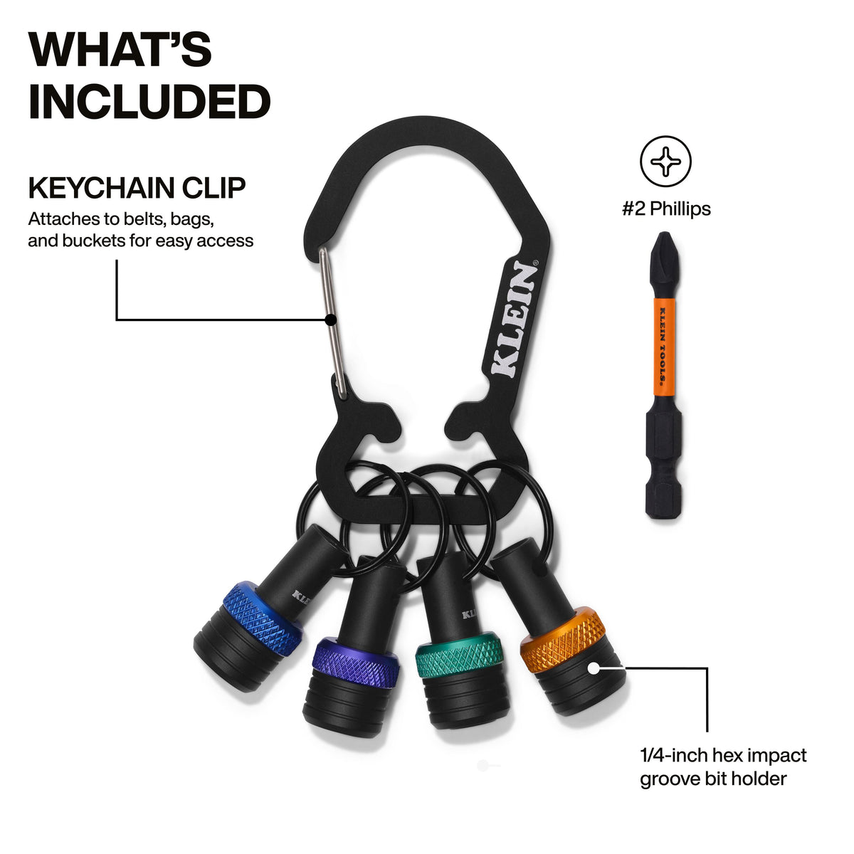 Klein K33850 individual bit holders