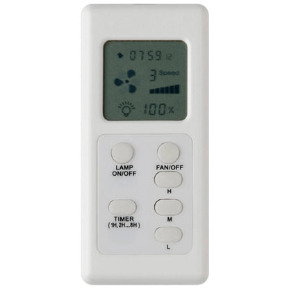 Mercator FRM97 LCD Remote Control Kit for AC Ceiling Fans with Light & Timer
