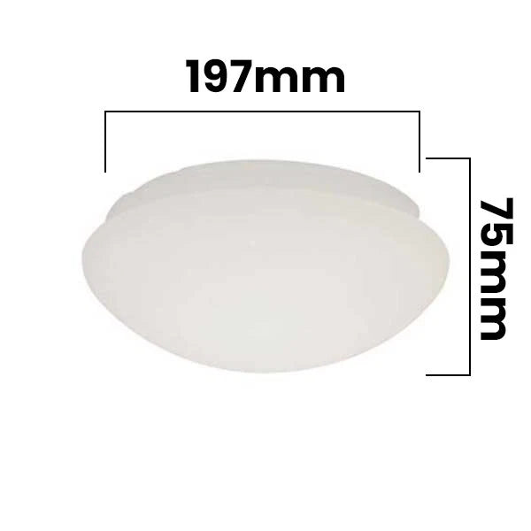 Hunter Pacific W04-500 Eclipse Replacement Glass Light Cover for Typhoon Fan
