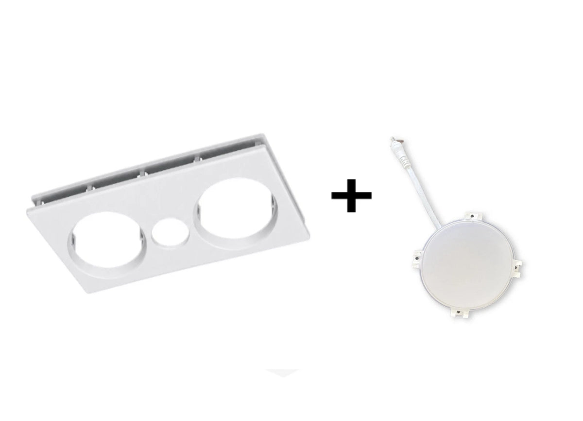 Martec Forme 2 cover SPCPF2W + LED module MACSPMBH10W bundle
