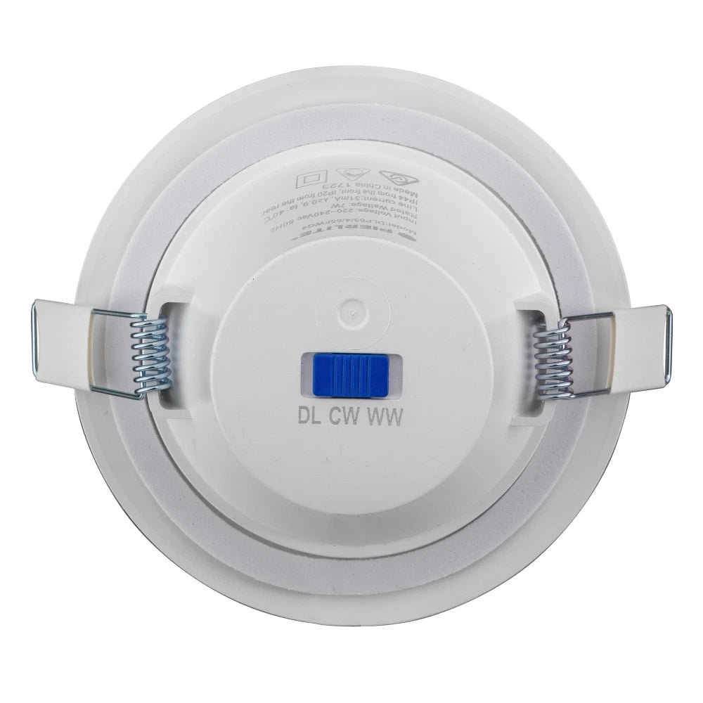 Pierlite Litelux Downlight - DLP63/4/65FWG4 - 7W White TriColour Gen 4