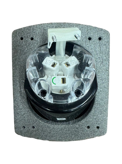 Clipsal - Black External 15Amp Power Inlet - 435VFS15-BK - Caravan/RV/Camper
