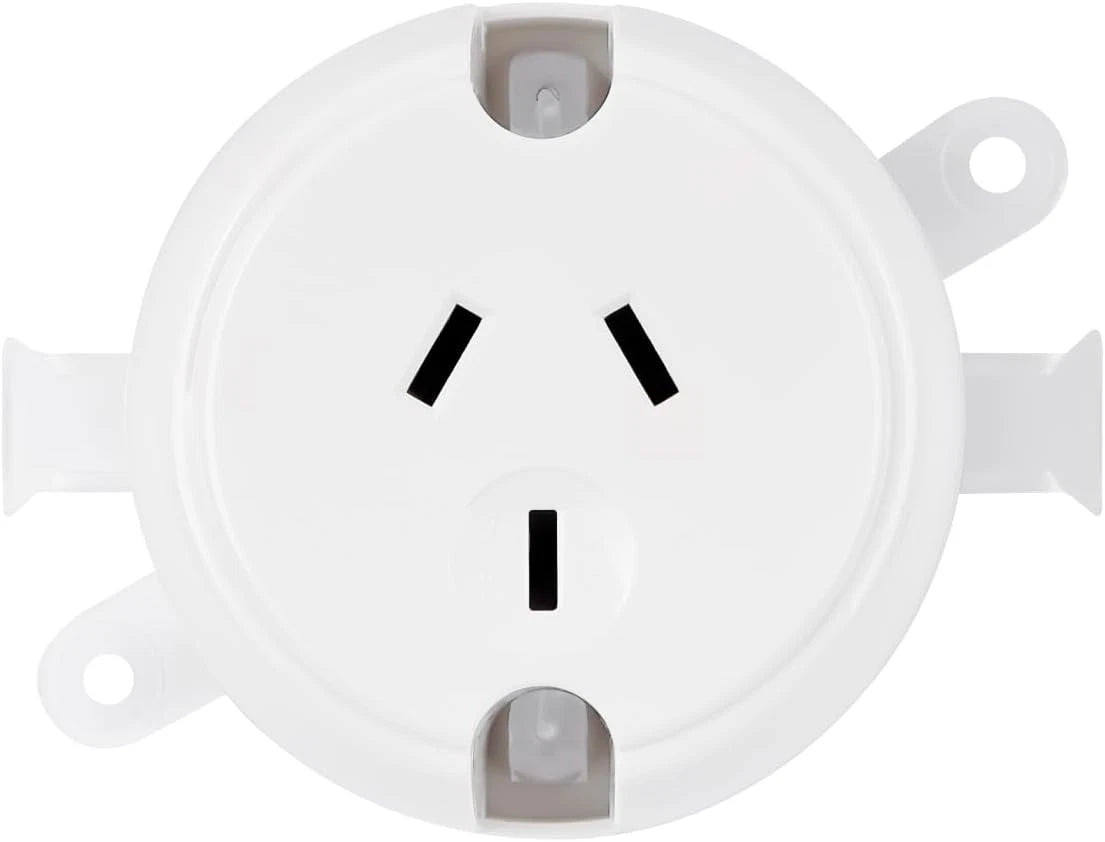 1 -50PC Surface Socket Plug Base 10A