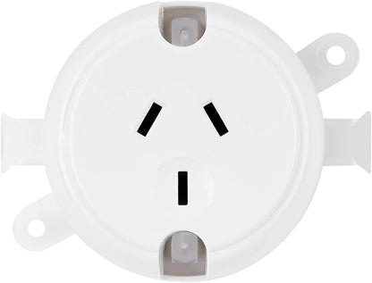 1 -50PC Surface Socket Plug Base 10A